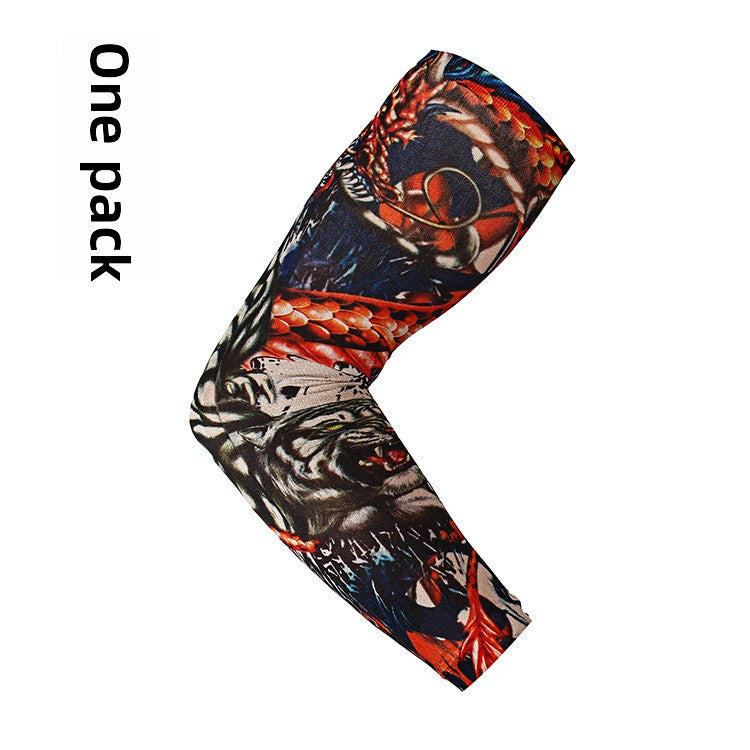 Tattooed arm sleeves