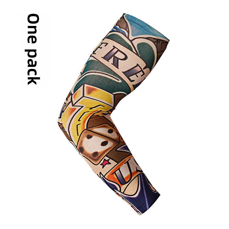 Tattooed arm sleeves