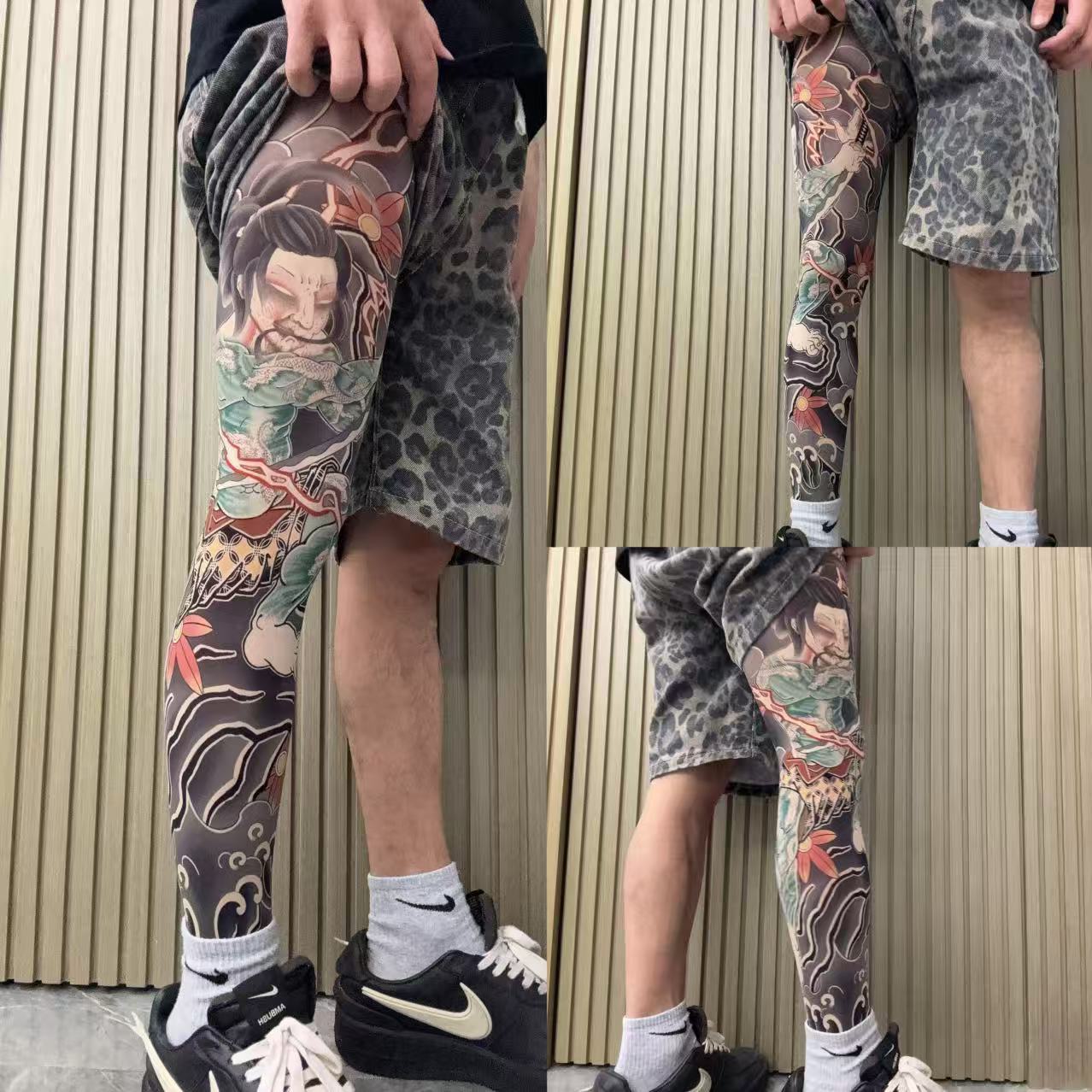 Tattooed stockings
