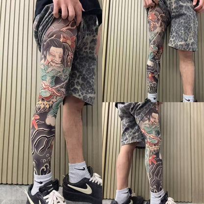 Tattooed stockings