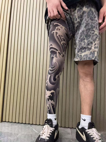 Tattooed stockings