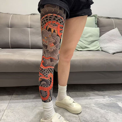 Tattooed stockings