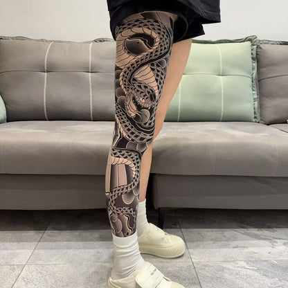 Tattooed stockings