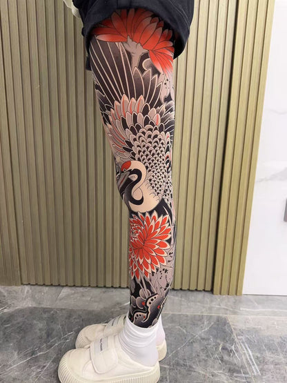 Tattooed stockings