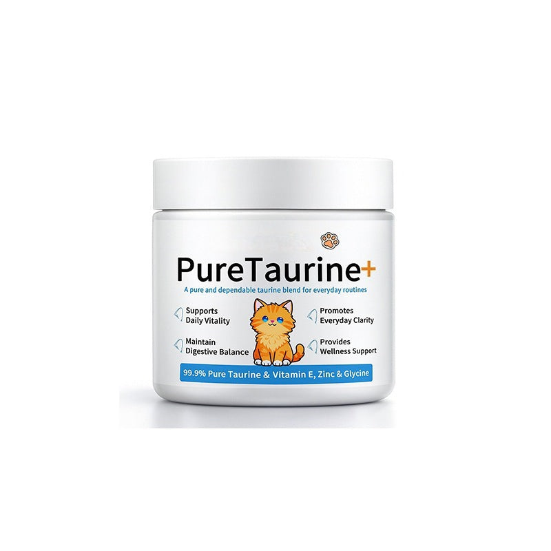 Taurine for Cats Taurine Powder Supplement Cat Body Care Agent