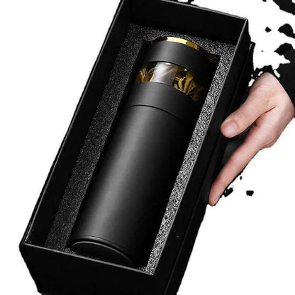 Tea and water separation insulated cup