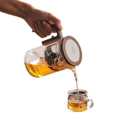Tea water separation teapot