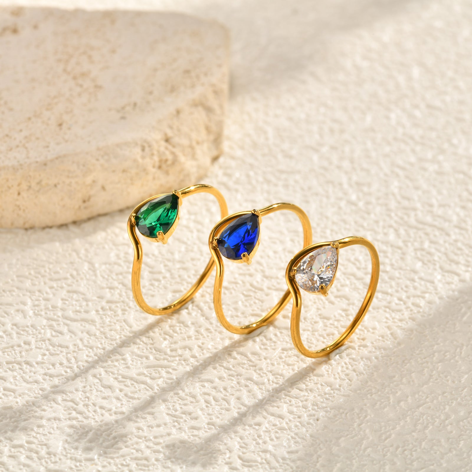 Teardrop Ring
