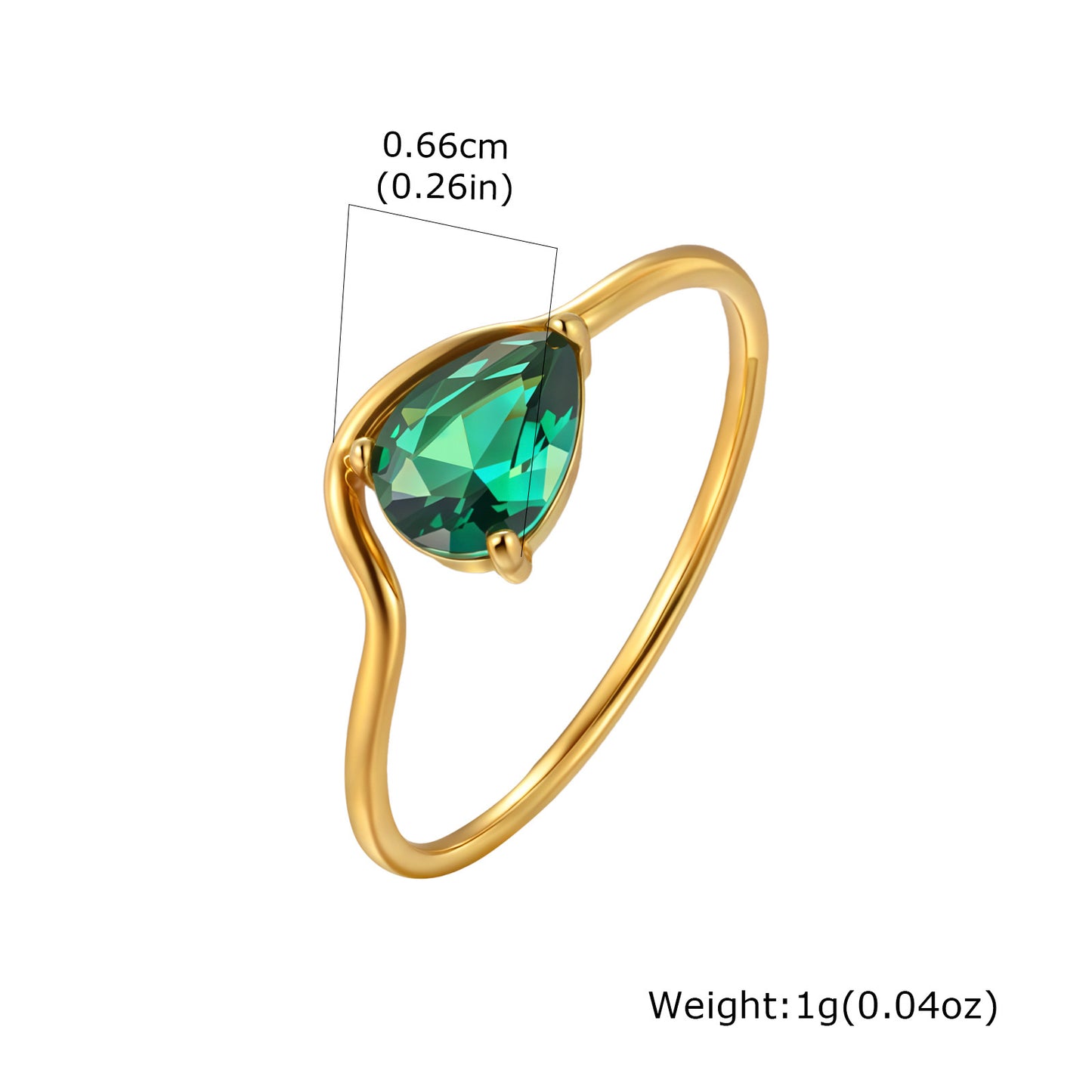 Teardrop Ring