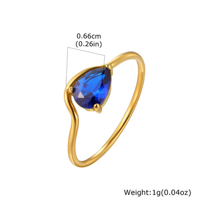 Teardrop Ring