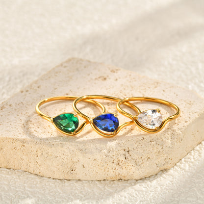 Teardrop Ring