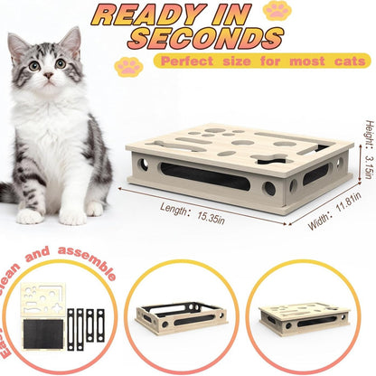 Tease cat game box