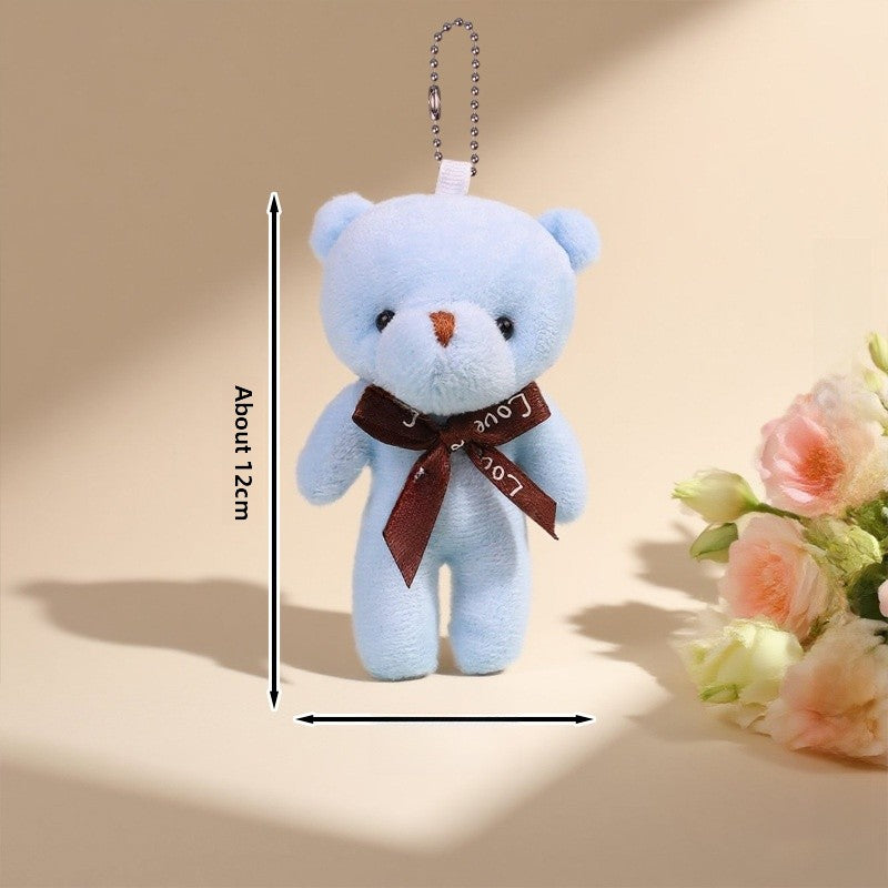 teddy bear bag charm