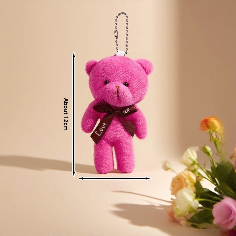teddy bear bag charm