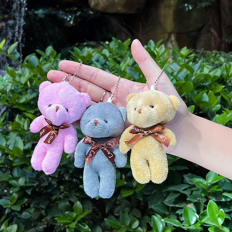 teddy bear bag charm