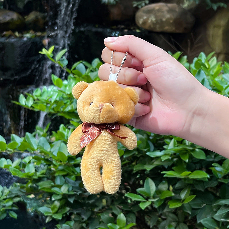 teddy bear bag charm