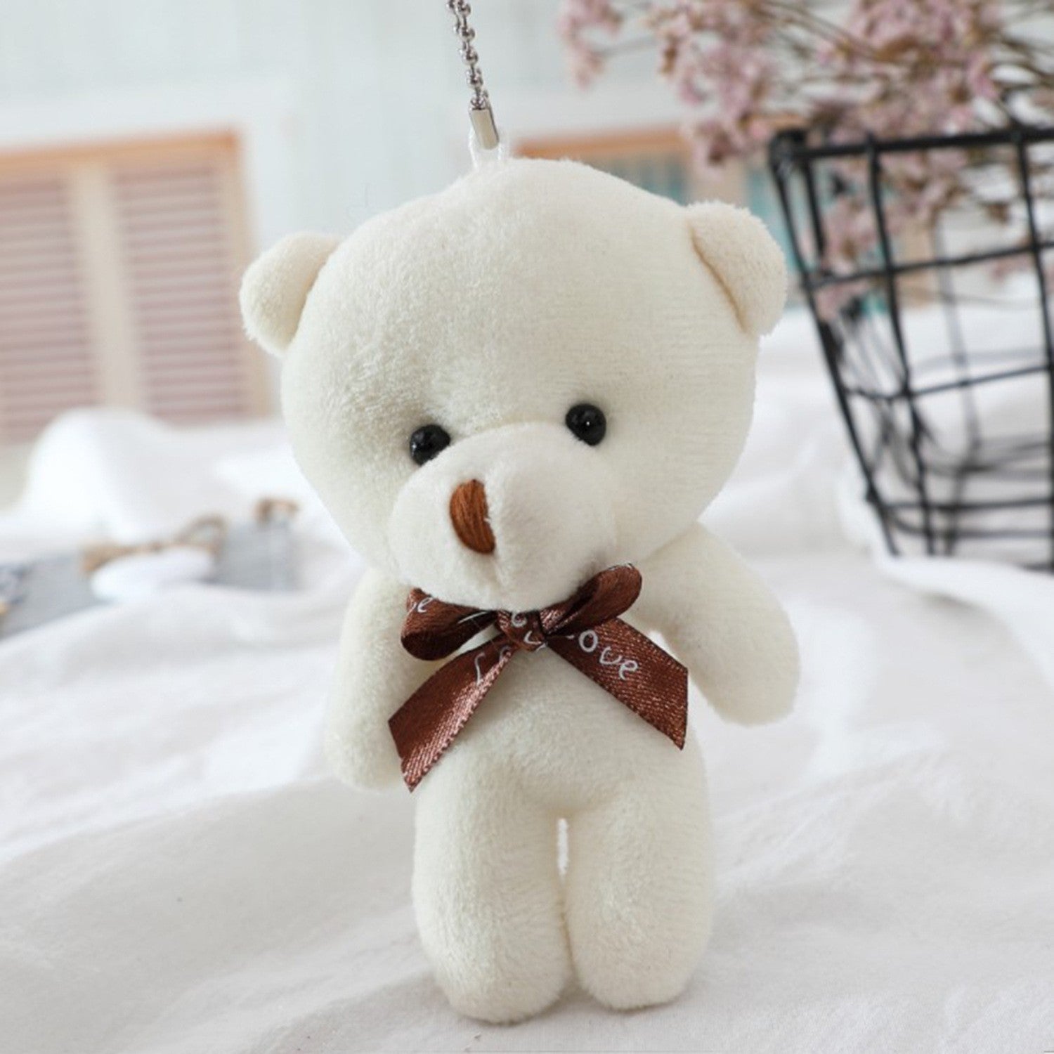 teddy bear bag charm