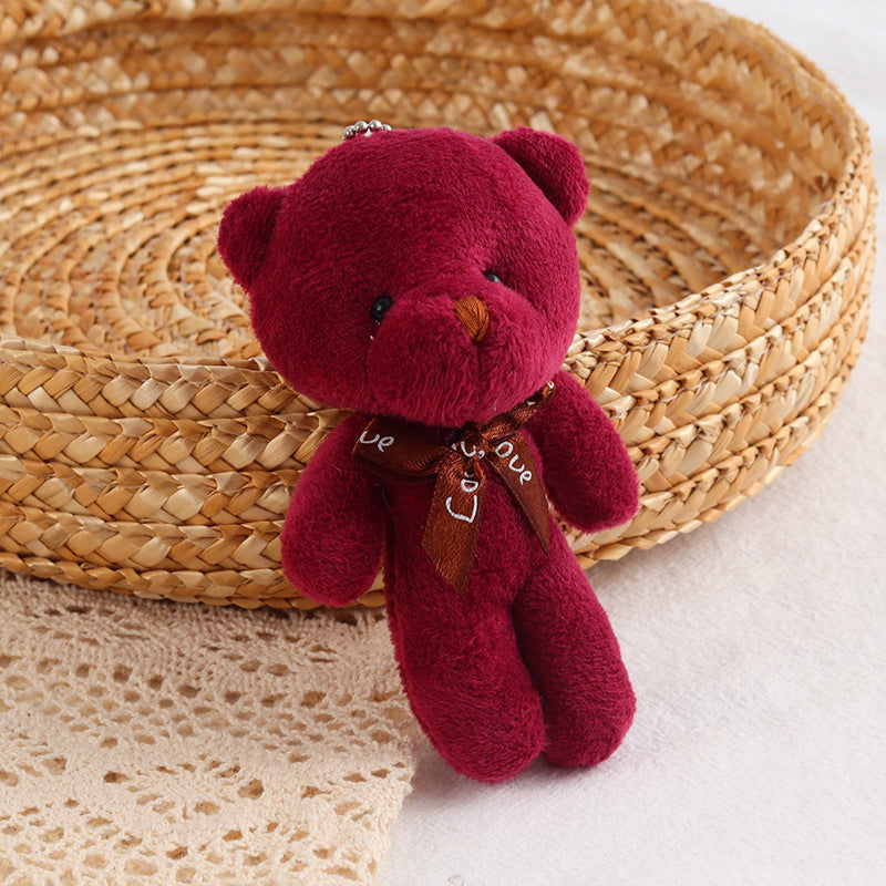 teddy bear bag charm