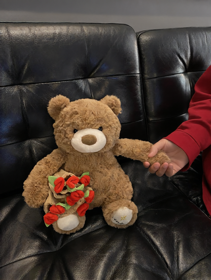 Teddy Bear Wedding Pillow