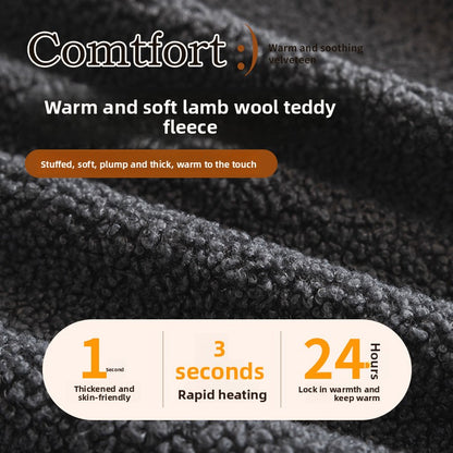Teddy velvet sofa cover