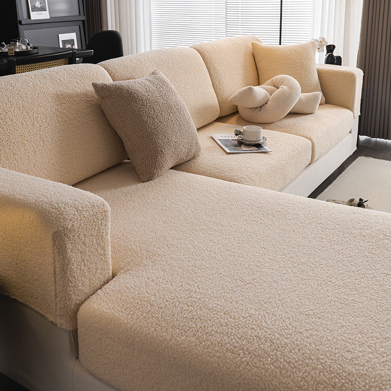 Teddy velvet sofa cover
