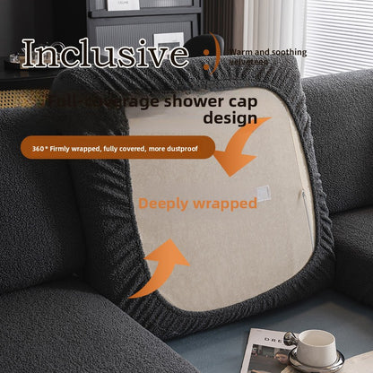 Teddy velvet sofa cover