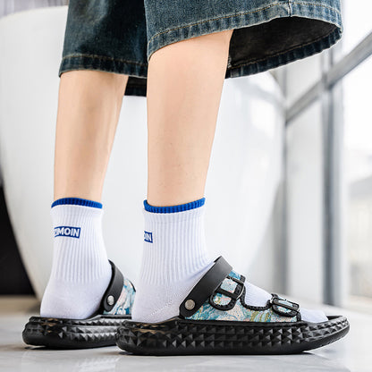 Teenage casual flip-flops