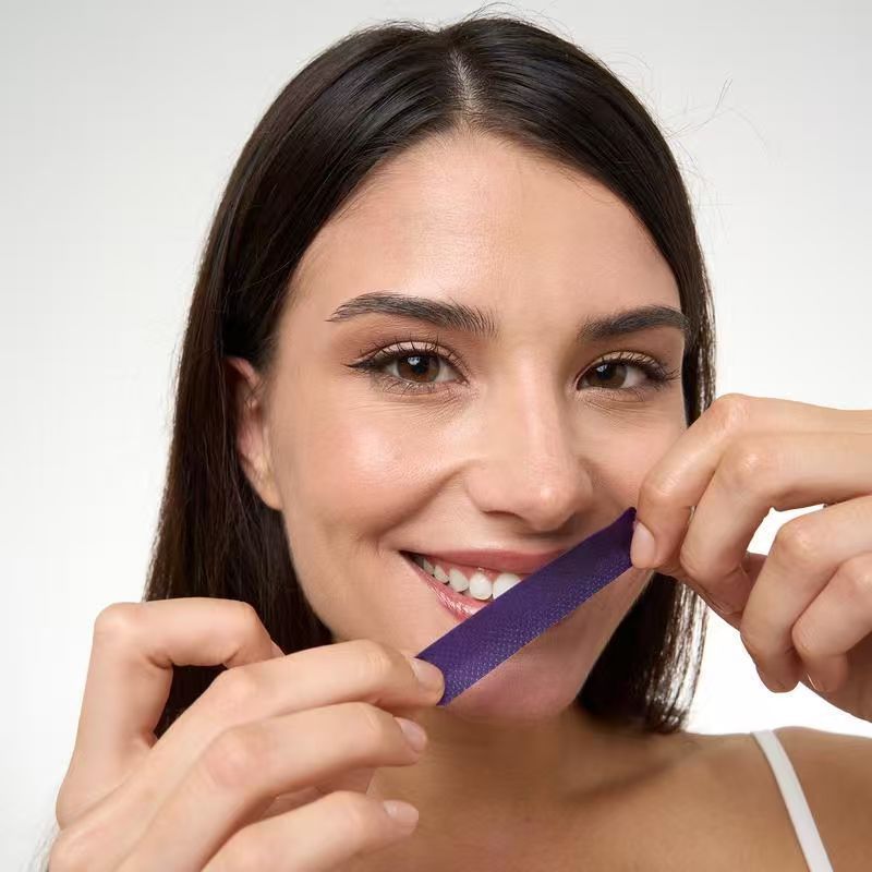 Teeth-cleaning strips