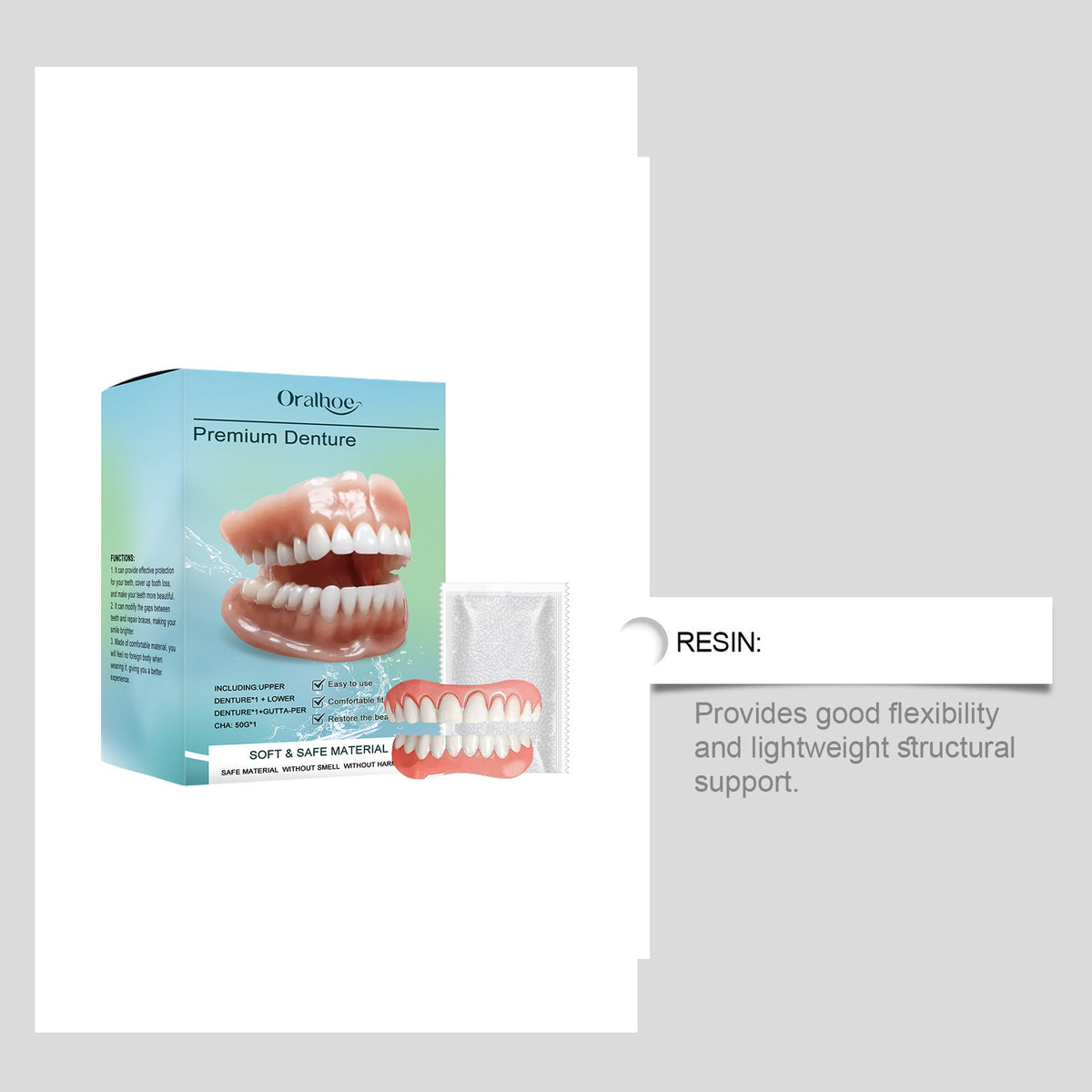 Teeth Modification Set with Adhesive