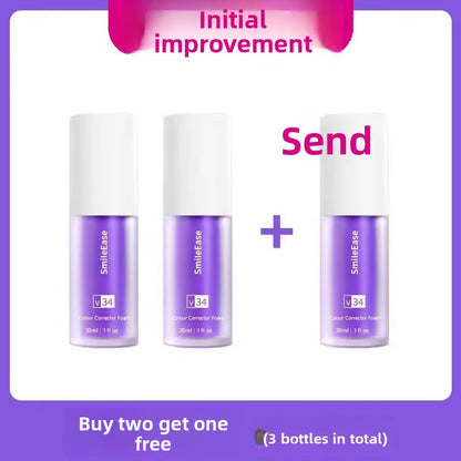 Teeth Whitening Cream V34 Purple Toothpaste