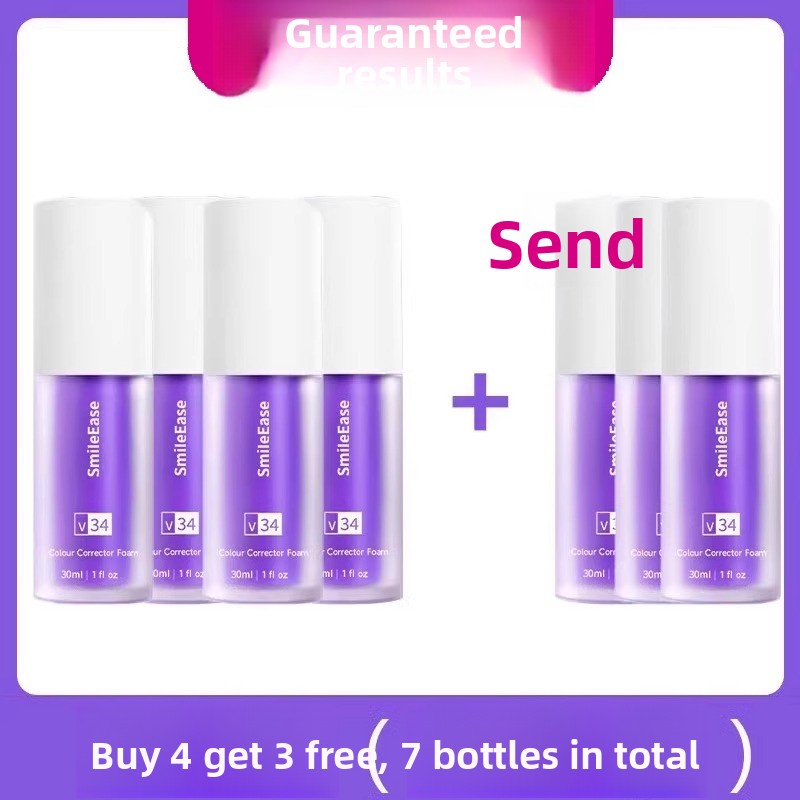 Teeth Whitening Cream V34 Purple Toothpaste