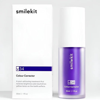 Teeth whitening foam