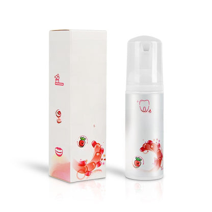 Teeth whitening foam