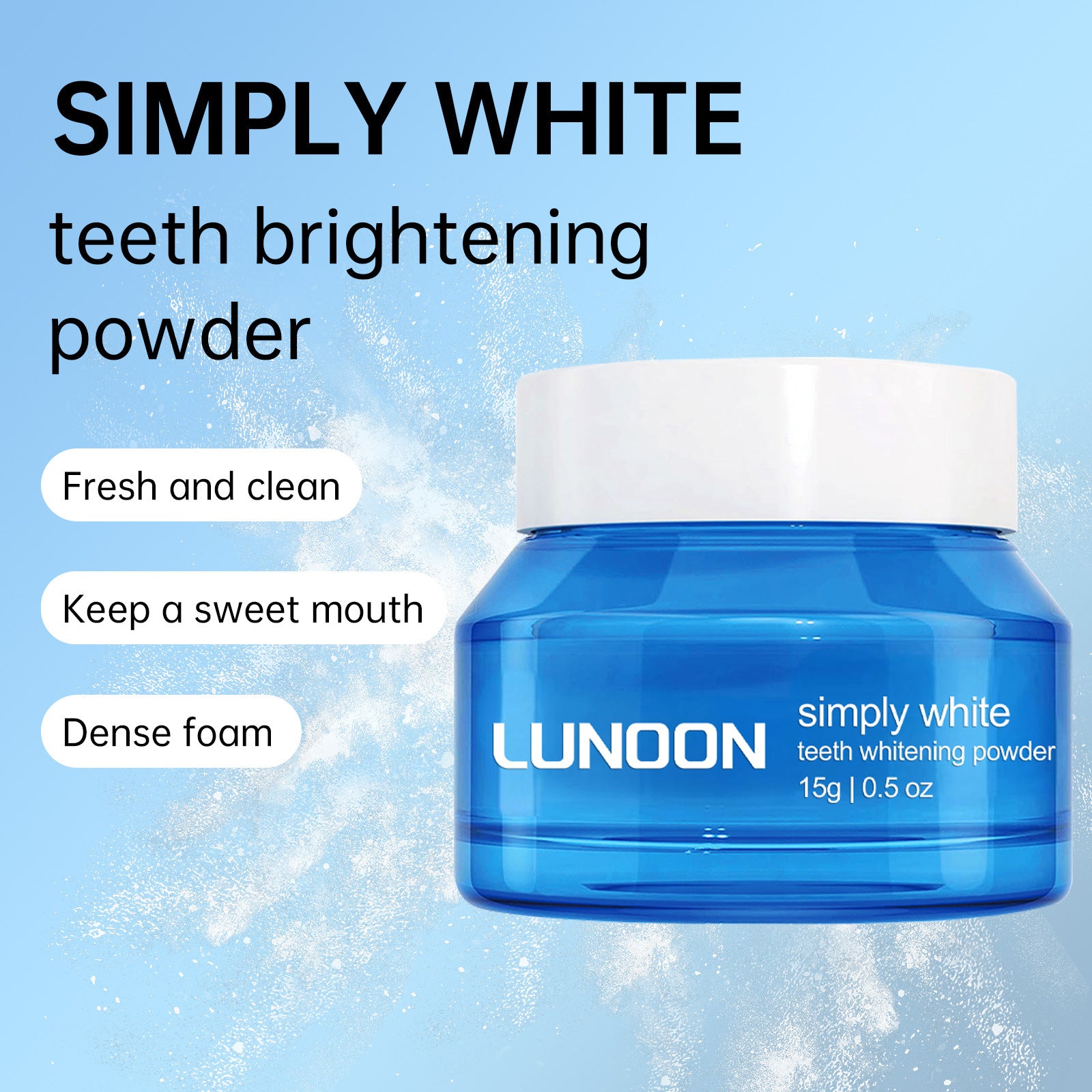 Teeth whitening powder