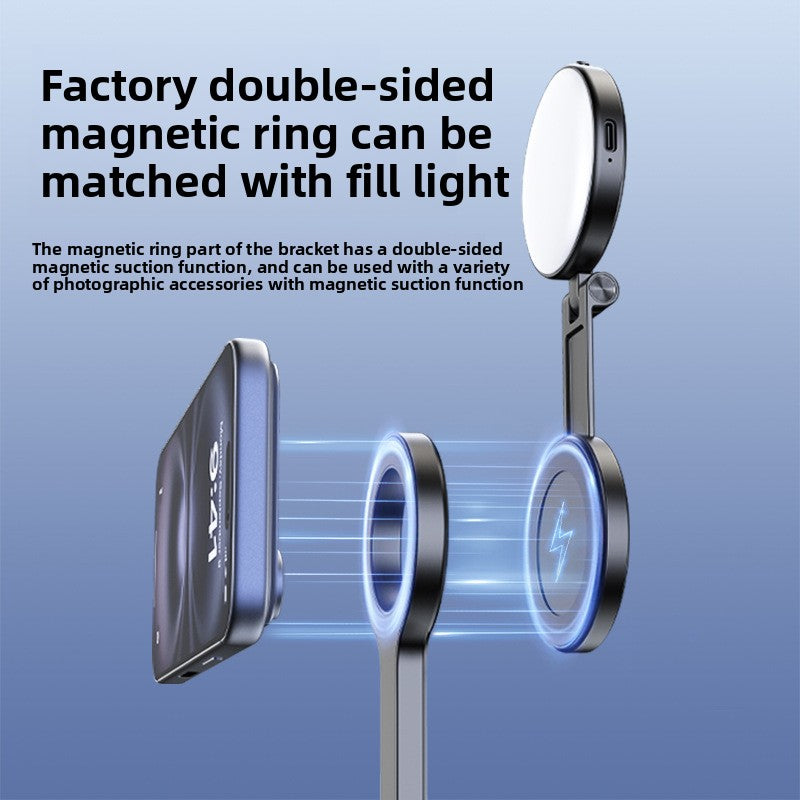 Telescopic Bluetooth Selfie Stick with Magnetic Mount