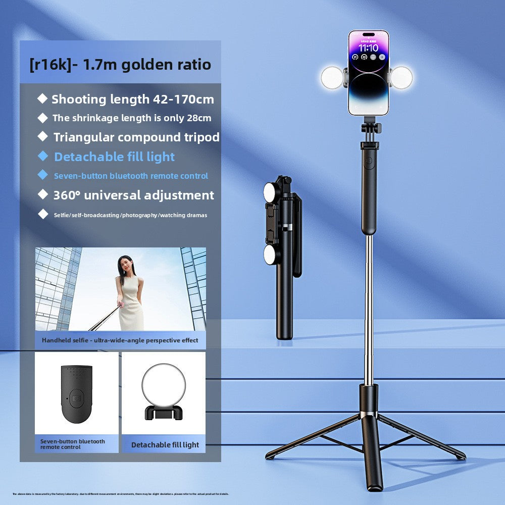 Telescopic Bluetooth Tripod with Remote