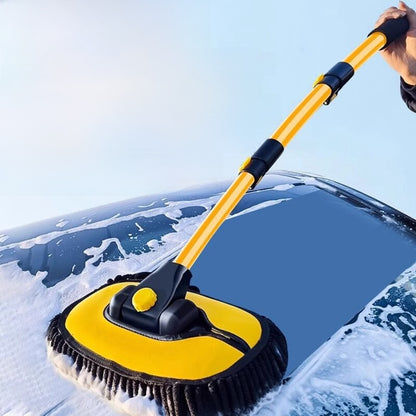 Telescopic Car Cleaning Brush with Chenille Head