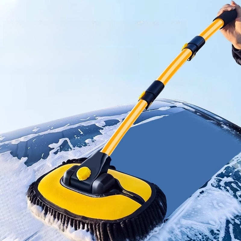 Telescopic Car Cleaning Brush with Chenille Head