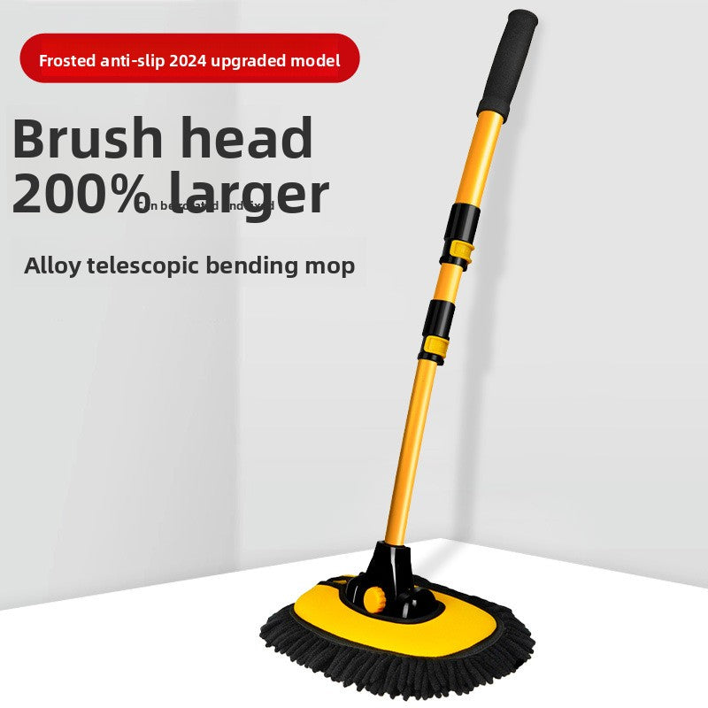 Telescopic Car Cleaning Brush with Chenille Head