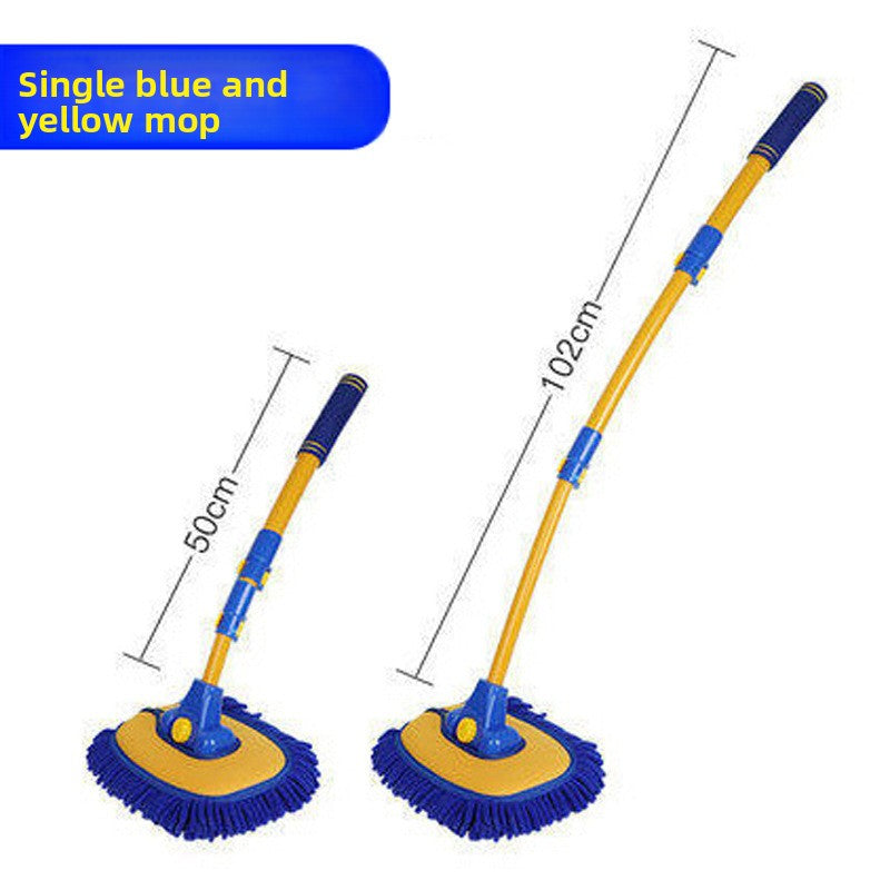 Telescopic Car Wash Brush with Soft Bristles
