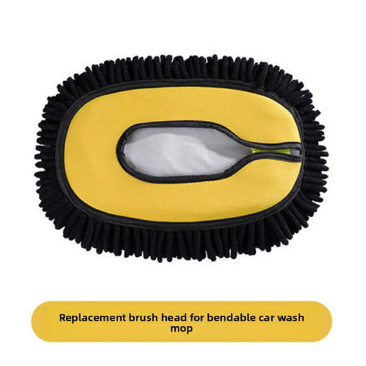 Telescopic Car Wash Brush with Soft Bristles