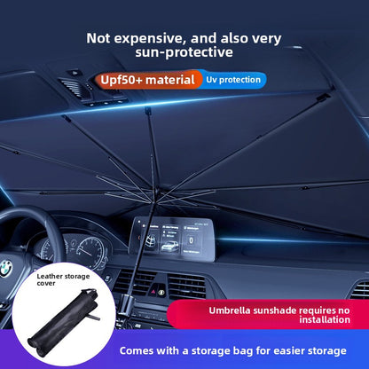 Telescopic Car Windshield Sun Shade