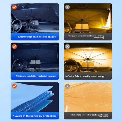 Telescopic Car Windshield Sun Shade