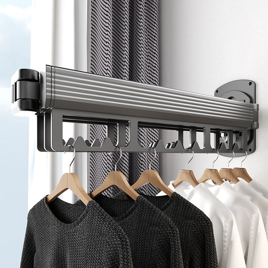 Telescopic Foldable Wall Mounted Drying Rack