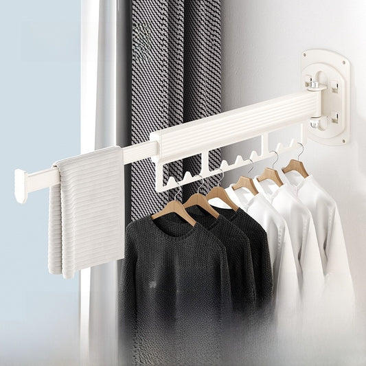 Telescopic Foldable Wall Mounted Drying Rack