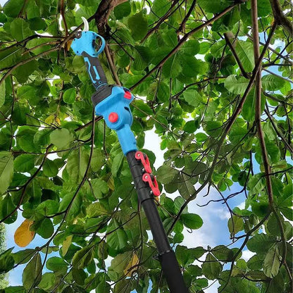 Telescopic Lithium Pruning Saw with Extension Pole