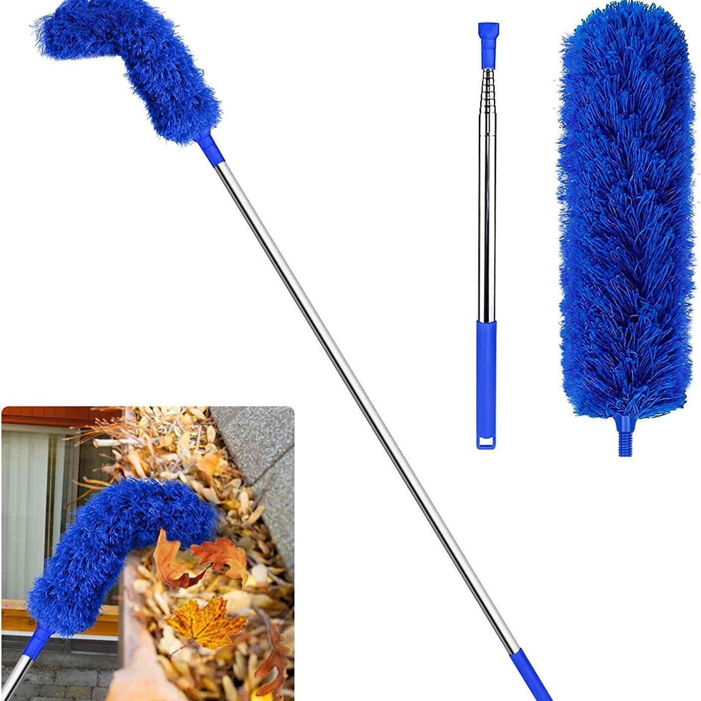 Telescopic Microfiber Cleaning Duster Set