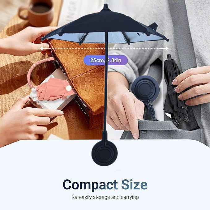 Telescopic Phone Sun Umbrella