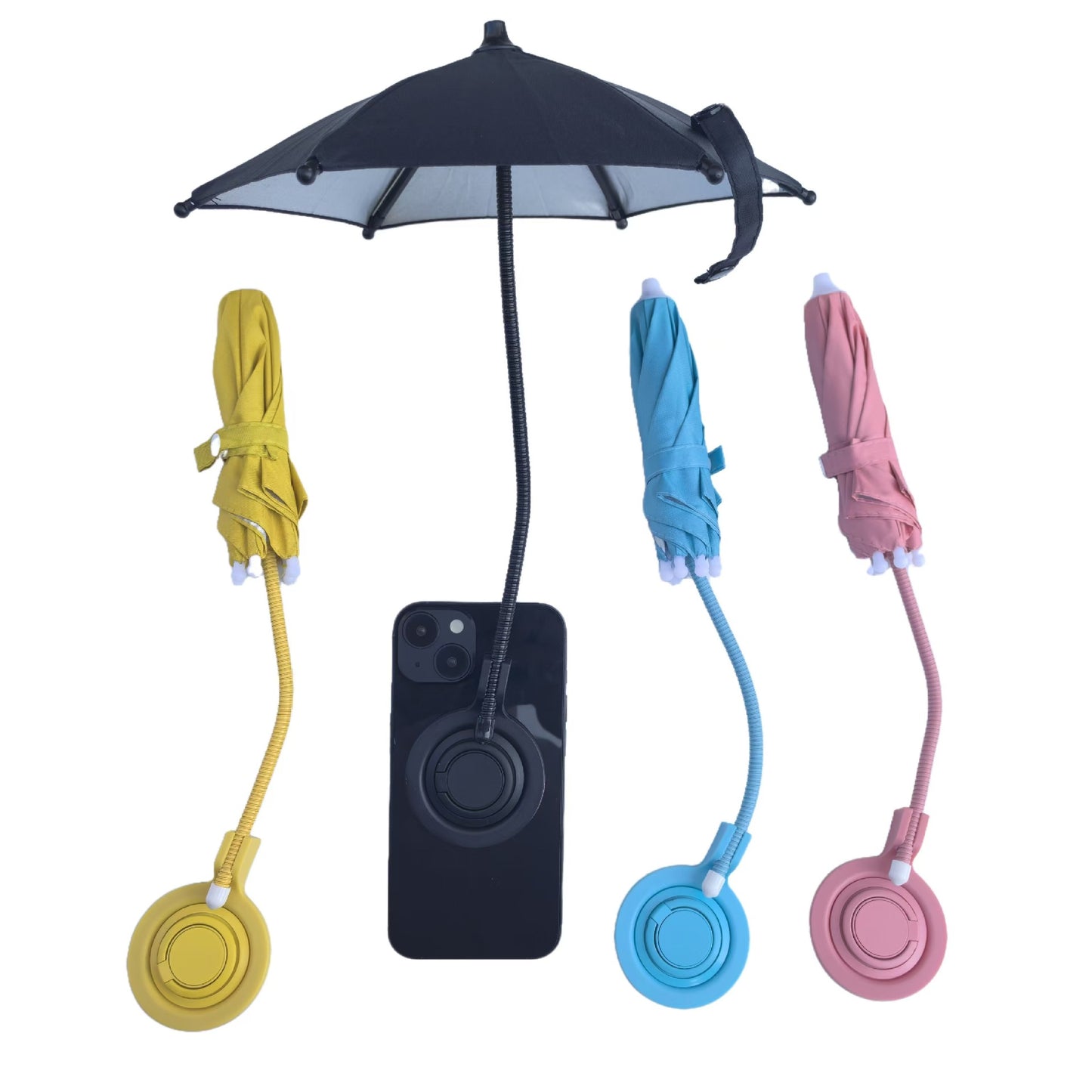 Telescopic Phone Sun Umbrella