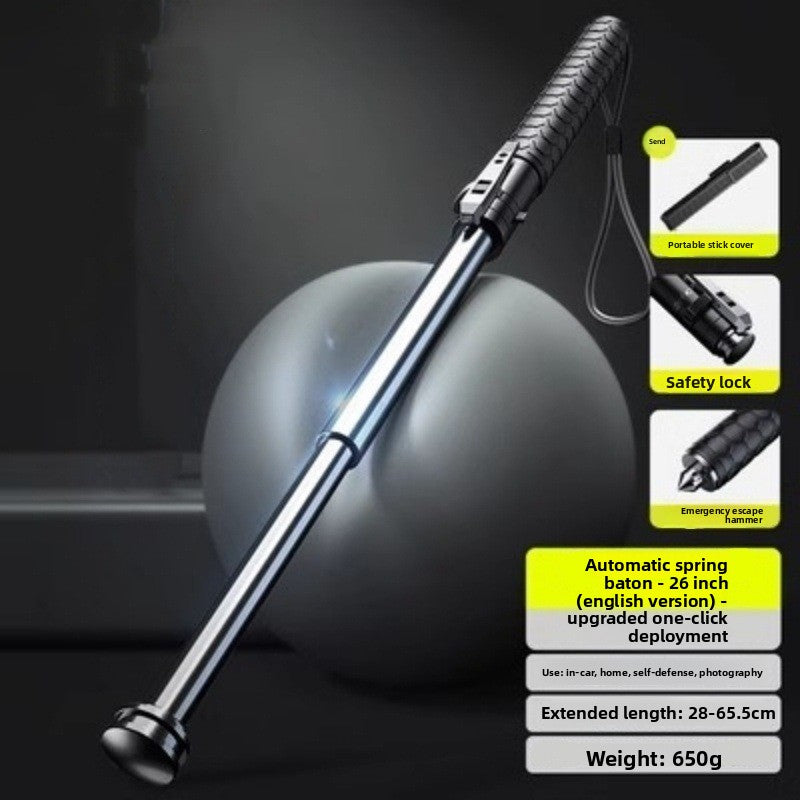 Telescopic Spring Self Defense Stick
